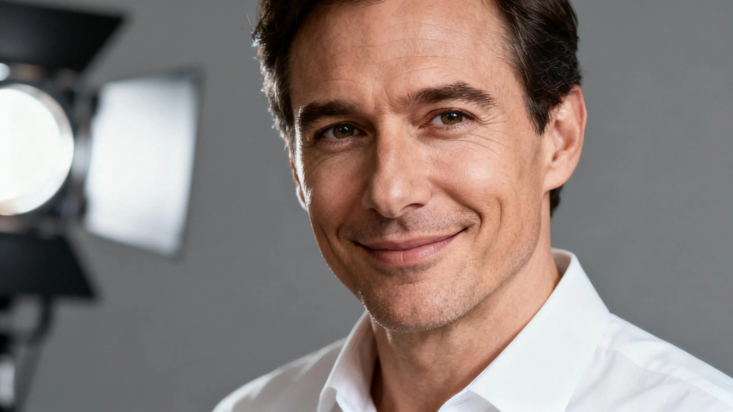 Professional Portrait Enhancement - AI generated portrait by Kling35